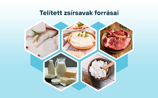 telített zsírsavak
